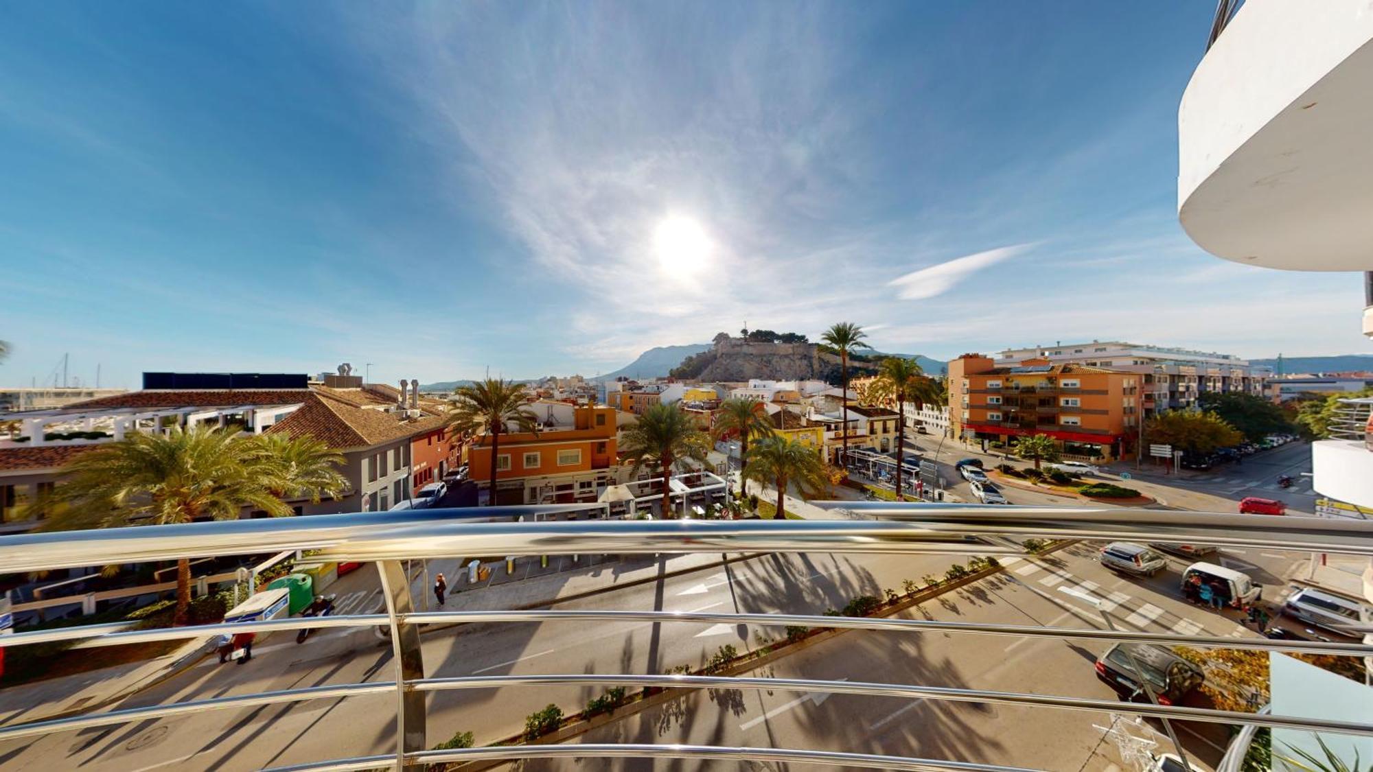 Denia Apartment Castle And Port Views With Ac Zewnętrze zdjęcie